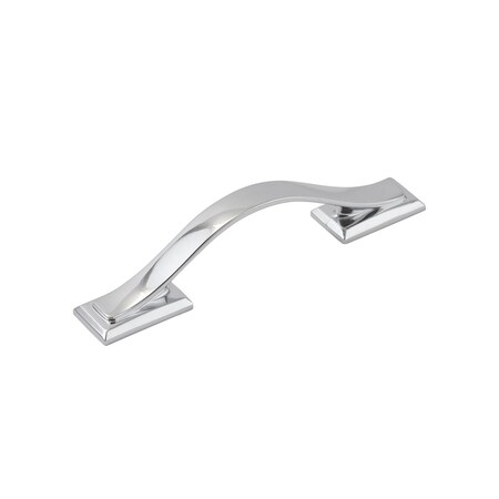 Hickory Hardware Dover Collection Pull 3 Inch Center to Center Chrome Finish H078770CH